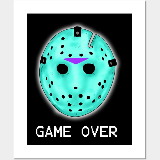 Game Over Wall Art by ArtbyMyz